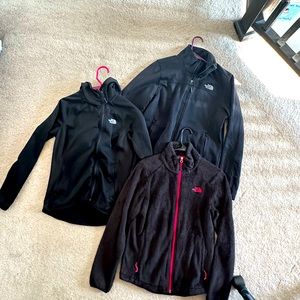 Lot of 3 The North Face women’s jackets